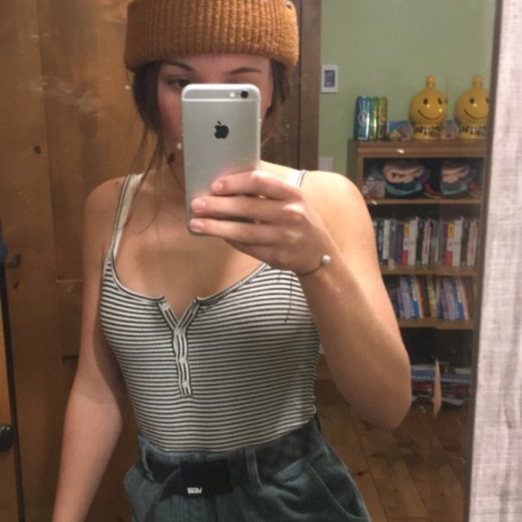 Striped Body Suit - Picture 2 of 4